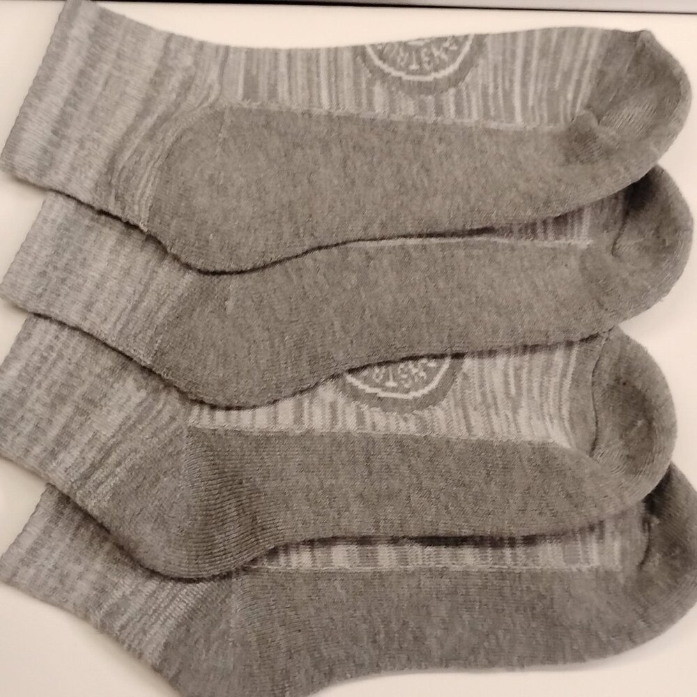 2 Pair True Religion Ladies Half Cushion Quarter Socks